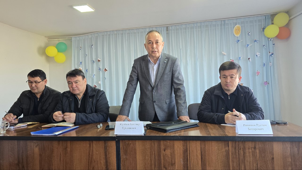 СУВ ХЎЖАЛИГИ МАСЪУЛЛАРИ КЕГЕЙЛИ ТУМАНИДА САЙЁР ҚАБУЛ ЎТКАЗДИ